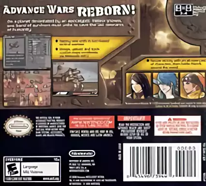 Image n° 2 - boxback : Advance Wars - Days of Ruin